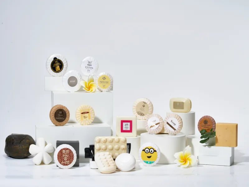 Luxurious boutique hotel soap