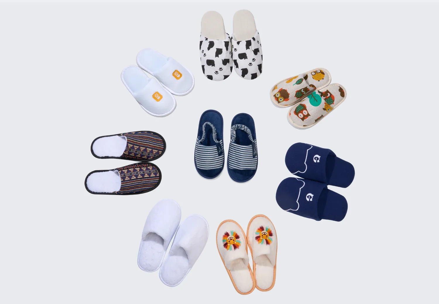 Premium Executive Suite Thickened Comfort Slippers