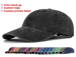 Blank Classic Belt Snapback Hats Smooth Washed Custom 3d Embroidery Logo Vintage Foldable Sport Retro Baseball Gym Hats for Men