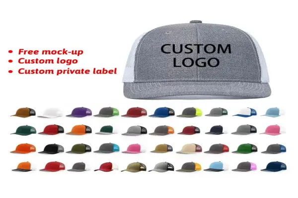 Richardson 112 Outdoor Trucker Hat Fitted Snapback Design Embroidery Patch Logo Green Mesh Baseball Cap for Hip Hop Beach Wear