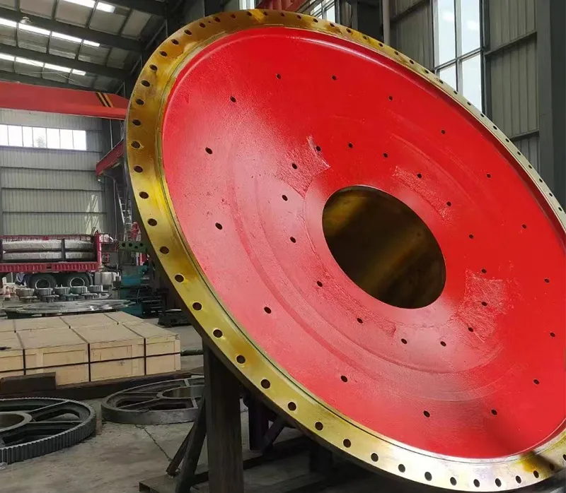 Ball mill end cover