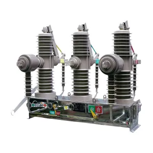 ZW32-24 قطب ولتاژ بالا بر روی مدار خلاء نصب شده 24KV 630A در فضای باز خودکار اتومبیل در فضای باز