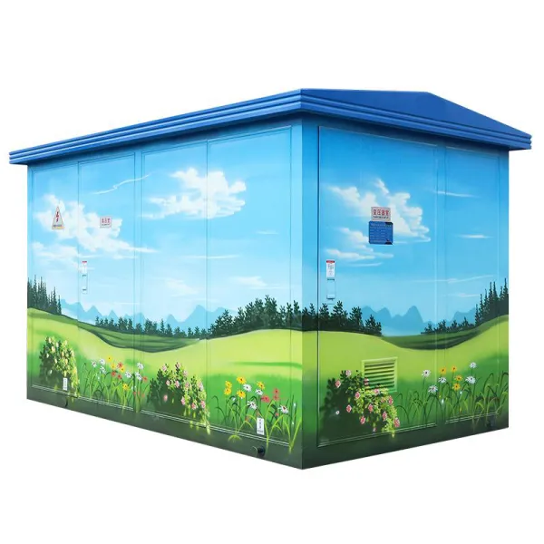 Painted Box Substation