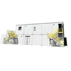 Prefabricated cabin on second floor