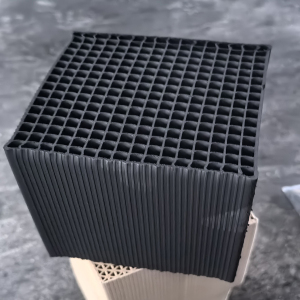Honeycomb activated carbon