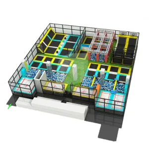 High Density Foam Pit Blocks Sponge Foam Cube Custom Logo for Indoor Trampoline Park Gymnastic Foam Pit Cubes