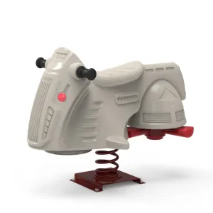 Outdoor Park Children PE Board Rocking Horse Single and Double Cartoon Spring Shaking Yaole Amusement Facilities