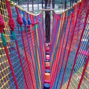 Scenic Farm Jungle Traversing Expansion Equipment Aerial Forest Adventure Amusement Breakthrough Climbing Net