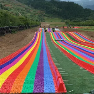 Security Internet Famous Outdoor Scenic Skating Dry Skating rainbow Slide Amusement