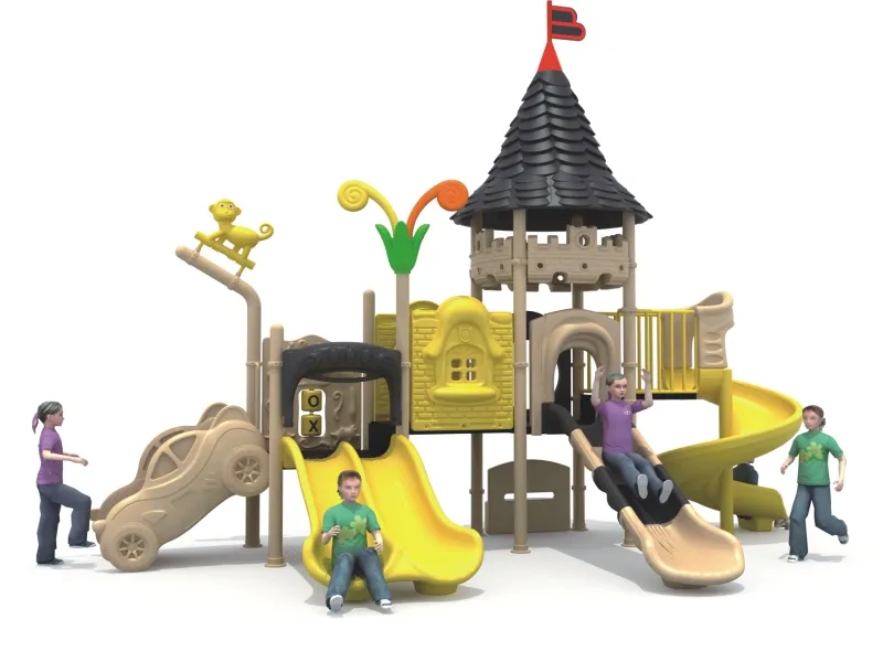 Kindergarten Neighborhood Playground Equipment Children's Outdoor Outdoor Large Paradise Slide Slide