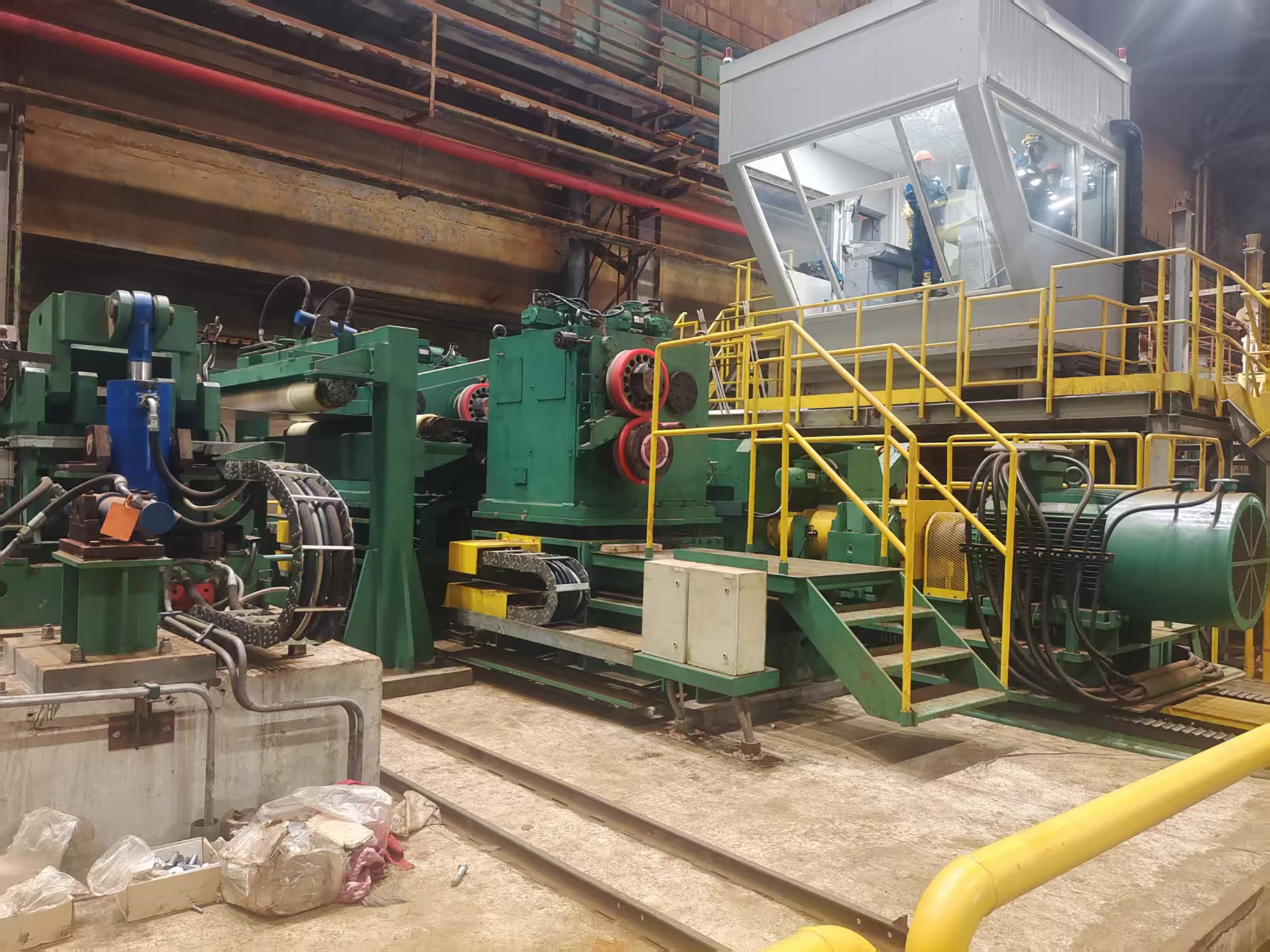 Turret Type Side Trimmer for NLMK Russia Project