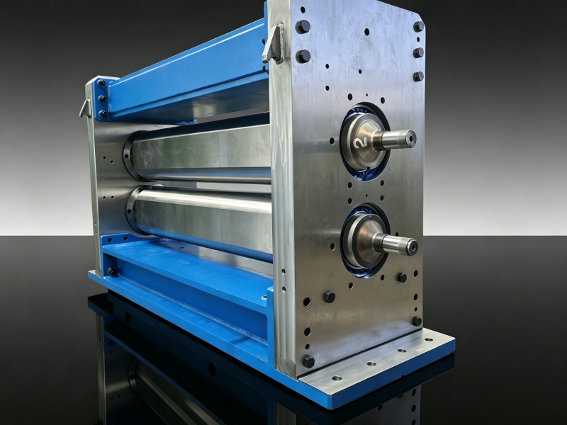 Drum-type flying shear