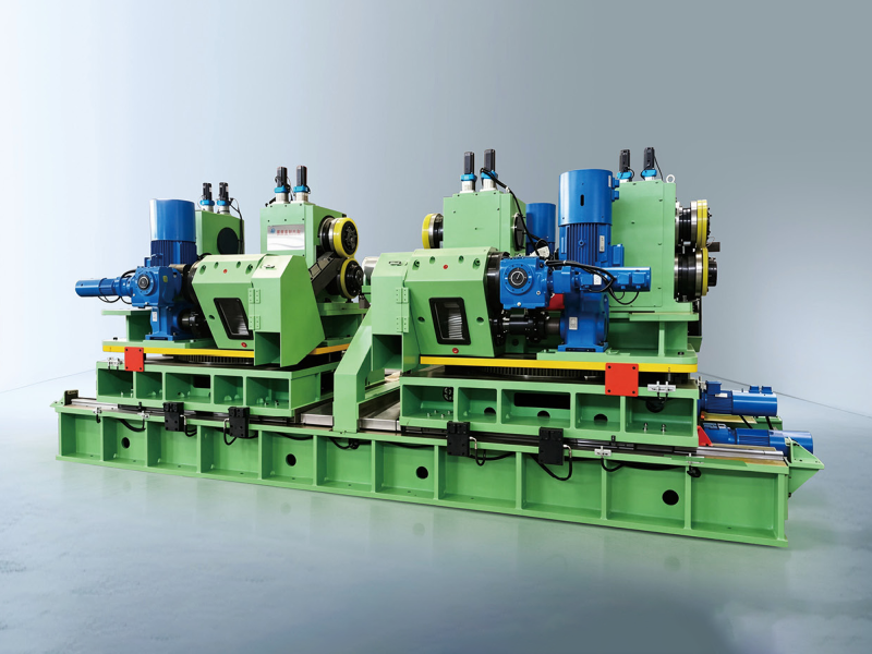 Turret Type Double Blade Side Trimmer And Scrap Chopper Combined System