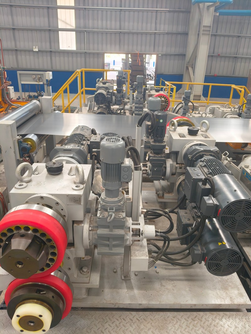 Jiade turret double blade side edge trimmer for metal strip production line