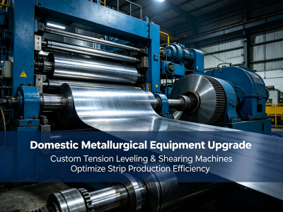 Domestic Metallurgical Equipment Upgrade: How Custom Tension Leveling & Shearing Machines Optimize Strip Production Efficiency