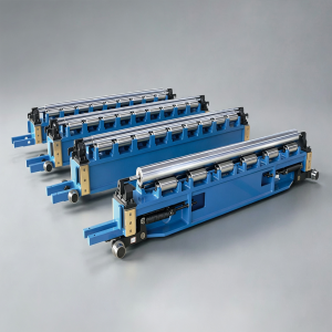 Roll cassette for tension levelers