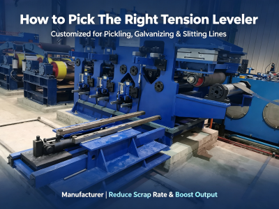 How to Choose a Suitable Tension Leveler for Your Steel Coil Production Line