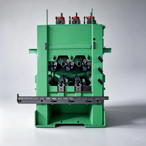 Two bending and one leveling scale breaker(Swing type upper roll cassette )