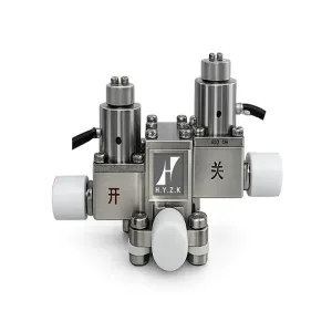 Rocket engine dual control solenoid valve