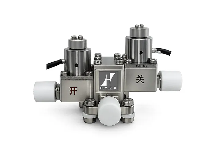 Rocket engine dual control solenoid valve