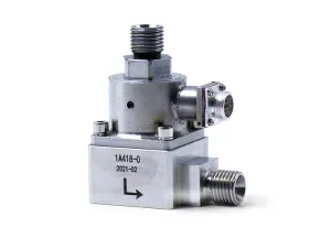 High pressure solenoid valves for rocket attitude control systems