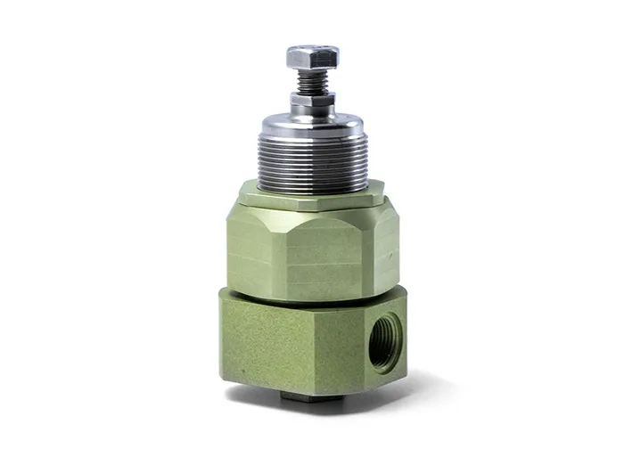 High pressure gas pressure reducing valve (25MPa) for rocket engine control system