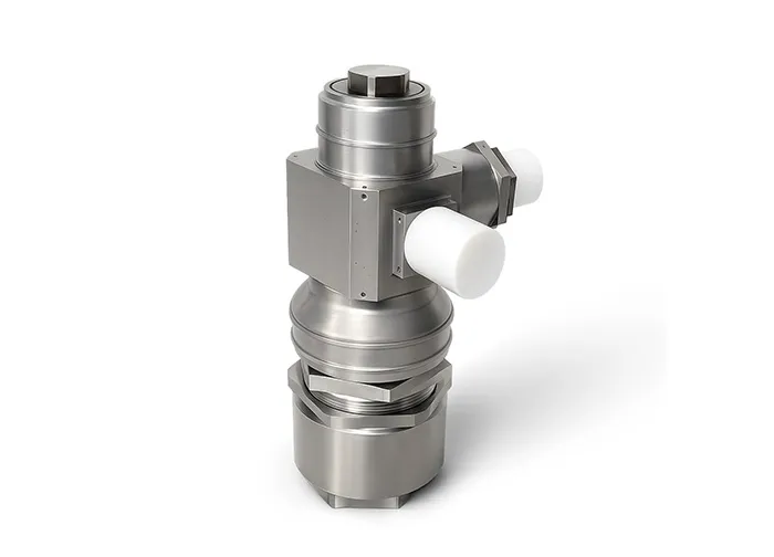 High pressure gas pressure reducing valve (23MPa) for rocket engine control system