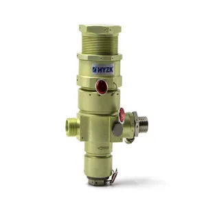 High pressure gas pressure reducing valve (35MPa) for rocket engine control system