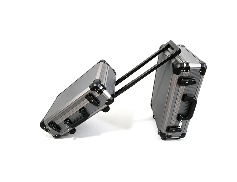 Aluminum Frame Trolley Instrument Case