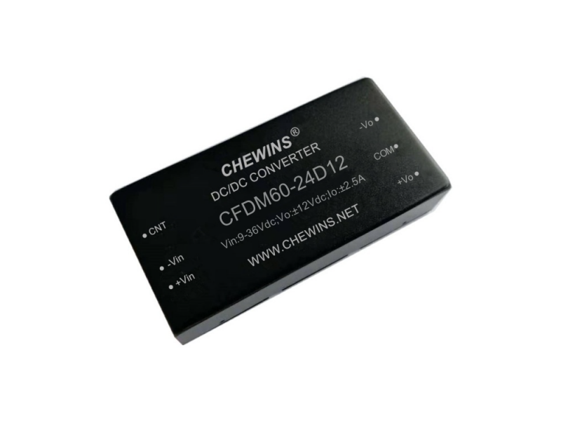 CFDM60-24D DCDC60 watt 24V input dual output power module