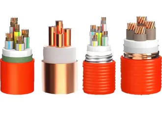 Copper‑Conductor XLPE‑Insulated Steel‑Tape‑Armoured PVC‑Sheathed Fire‑Resistant Cable