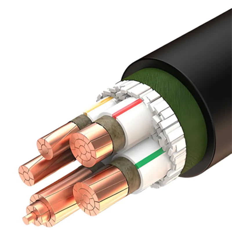 Copper‑Conductor Power Cable, XLPE Insulated, PVC Sheathed