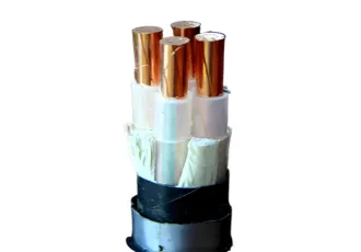 Aluminum‑Conductor Power Cable, XLPE Insulated, Non‑Magnetic Wire Armoured, PVC Sheathed