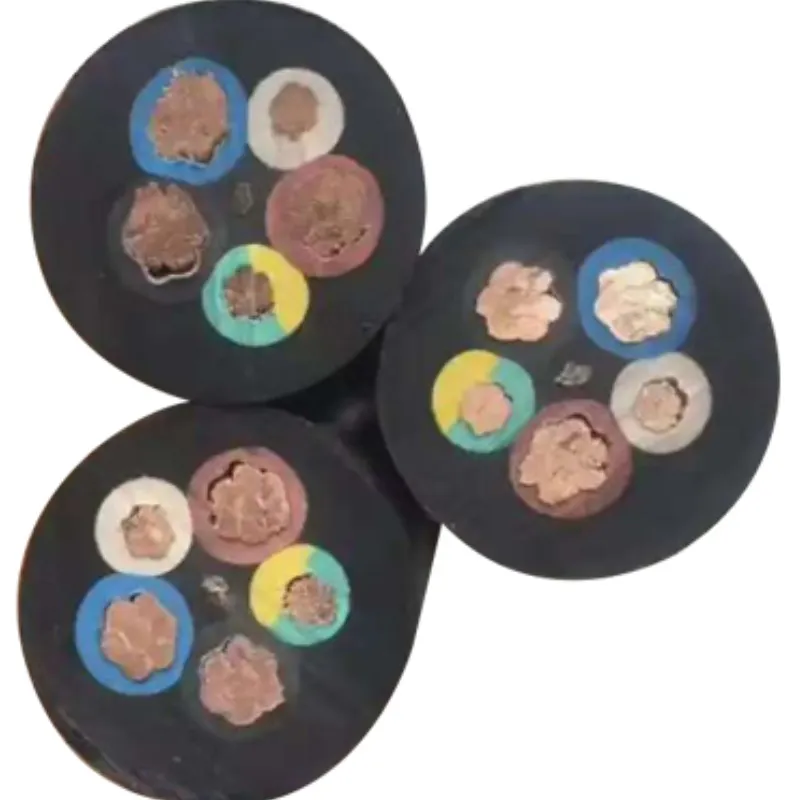 Cold‑Resistant Rubber‑Sheathed Cable