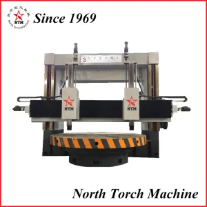 เครื่องกลึงแนวตั้งแบบเสาคู่