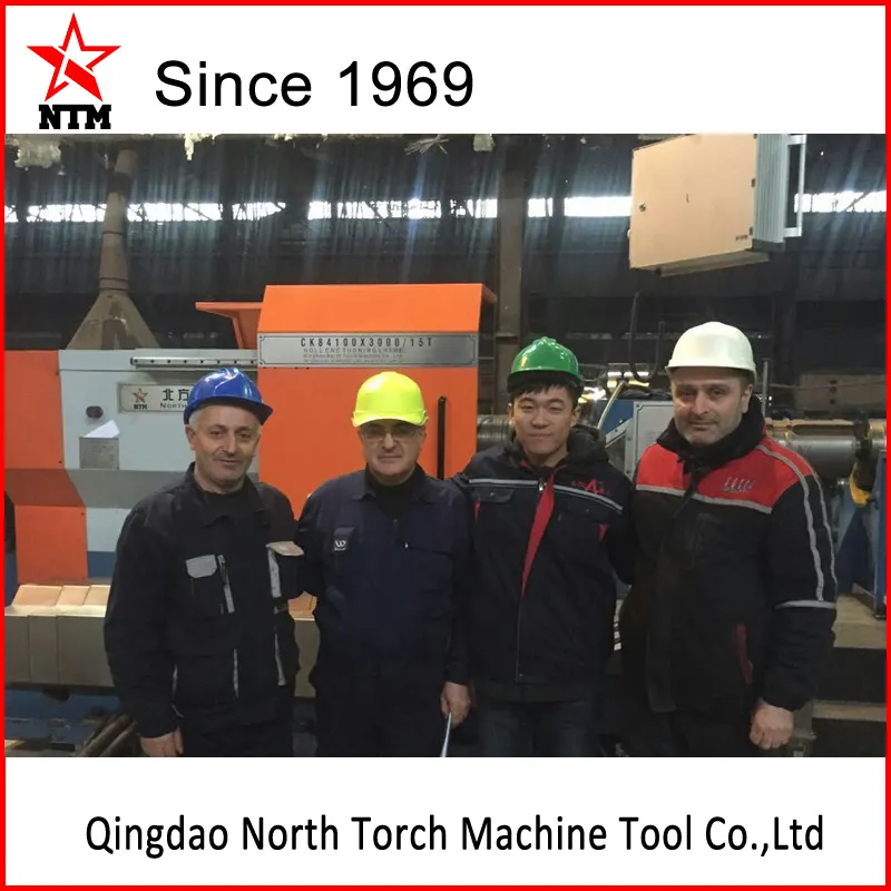 East European customer purchased our CK84100*3000 Roll Turni