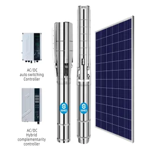 4/6 inch SP AC/DC Deep Well Pump Solar Hybrid Pump