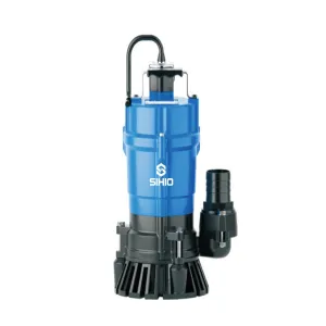 HS 0.75hp&1HP Clean / Waste Water Submersible Pump With Iron Head & Housing