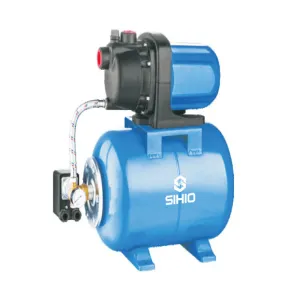GP-A Plastic Head Self Priming Pump With Pressure Tank & Motor Protector