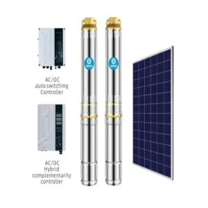 3SDAC DC 3 Inch Hybrid Complementary Solar Borehole Pump