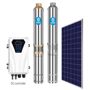 3 inch Solar Borehole Water Pump 200W-2HP with Plastic Impeller