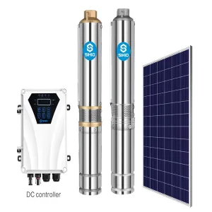4DSP 4 inch Permanent Brushless Motor Pump Solar Powered for Fountain
