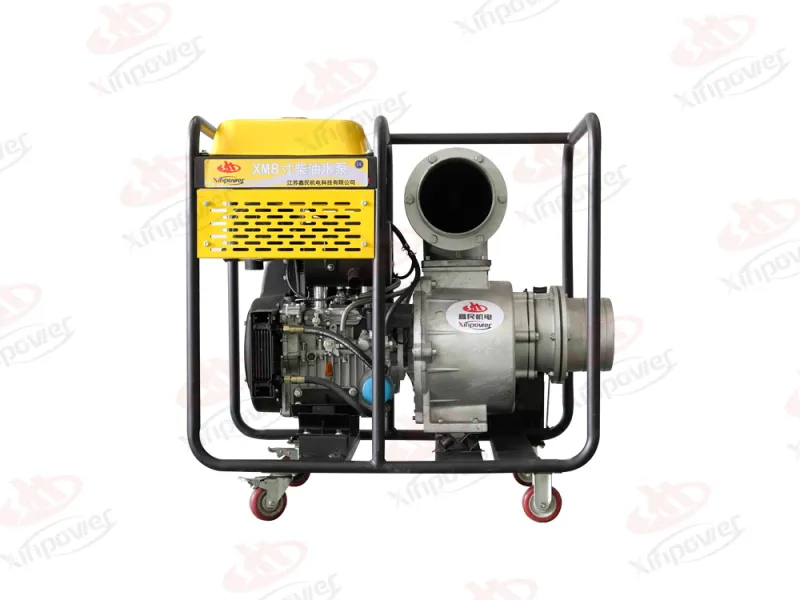 Diesel Engine 8 Inch Water Pump Unit