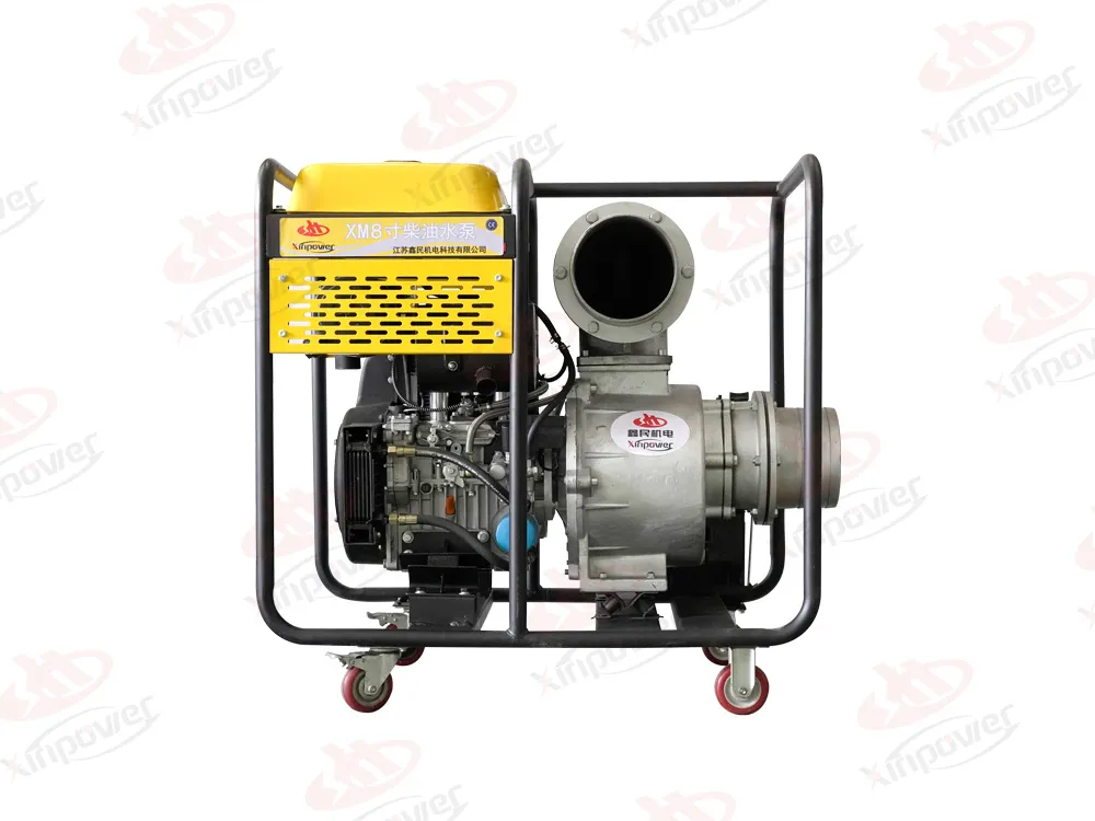 Diesel Engine 8 Inch Water Pump Unit