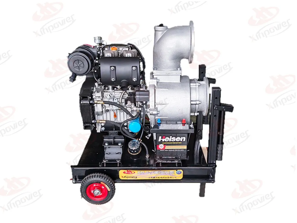 Diesel 8 Inch Water Pump