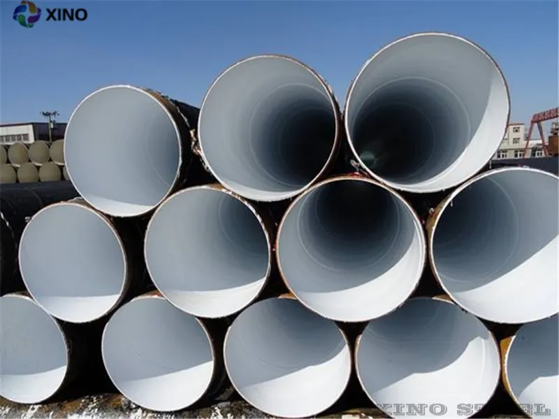 2PE/3PE/FBE/IPN8710/EPOXY COAL TAR/HDPE coating anti-corrosion spiral steel pipe/tube