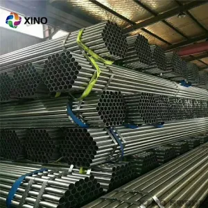 Round steel pipes