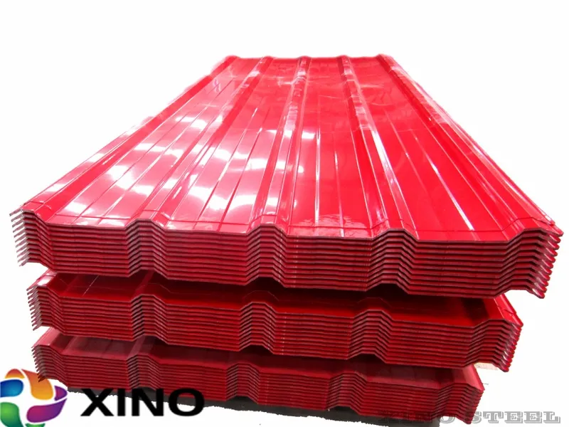Corrugated metal PPGI Galvanized roofing sheets