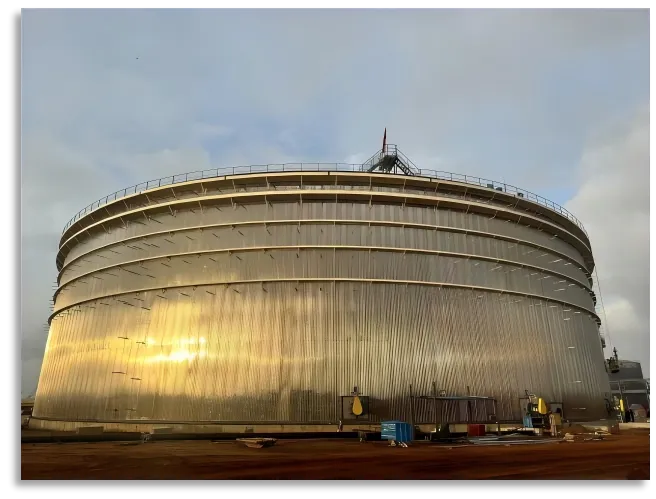 Crude oil storage tanks manufacturer