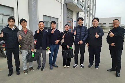 South Korean Clients Visit YASHIDA Factory for Exchange and Discussion